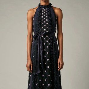 TEMPERLEY LONDON Pixie Floral Embroidery Dress